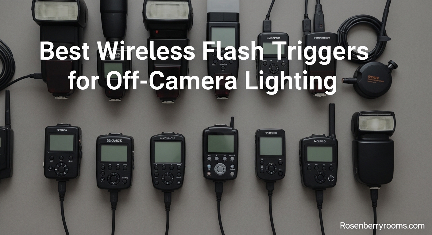 Best Wireless Flash Triggers for Off-Camera Lighting