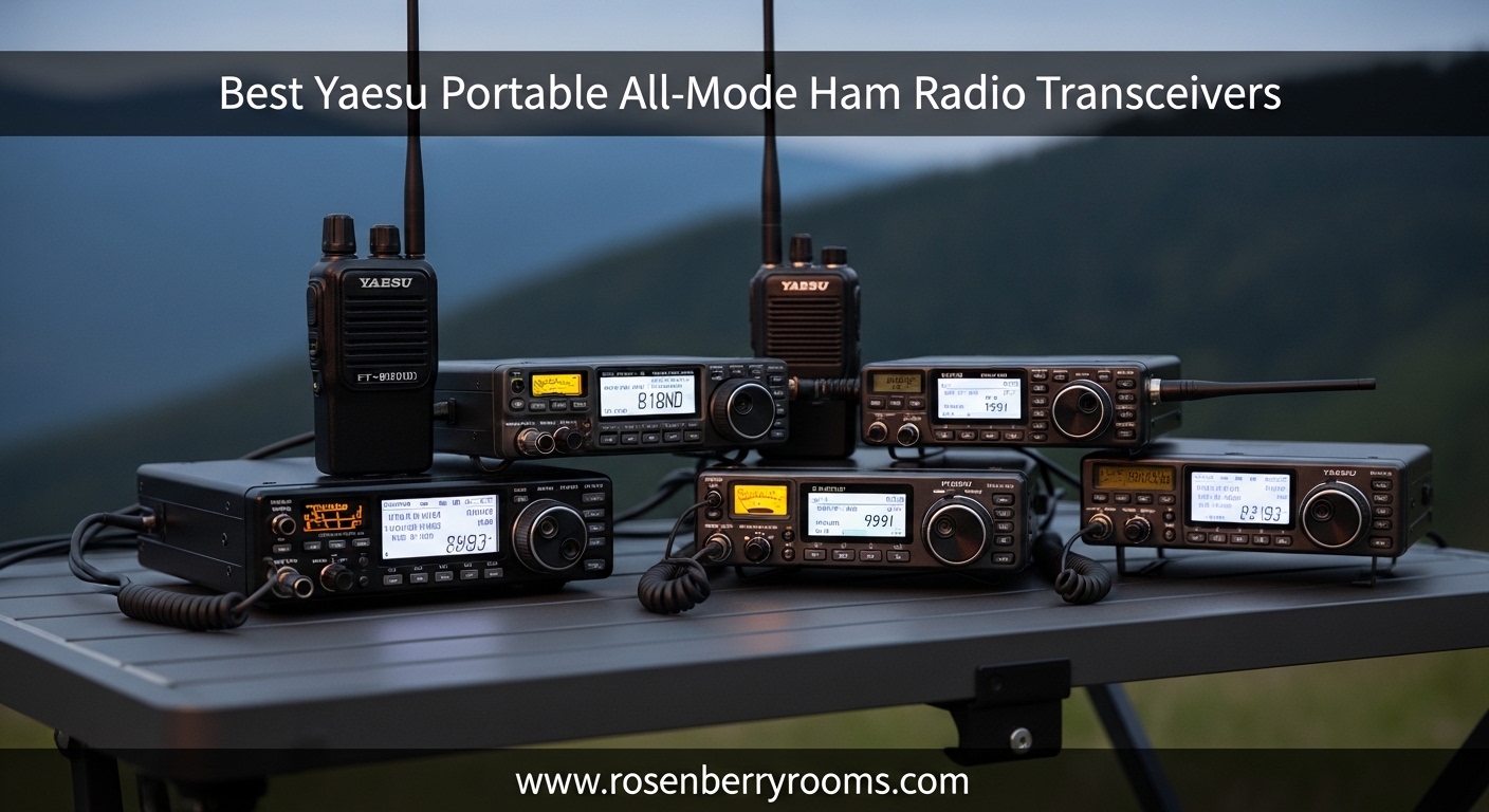 Best Yaesu Portable All-Mode Ham Radio Transceivers