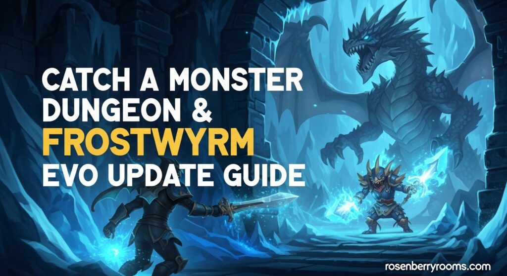 Current image: Catch a Monster Dungeon & Frostwyrm EVO Update Guide