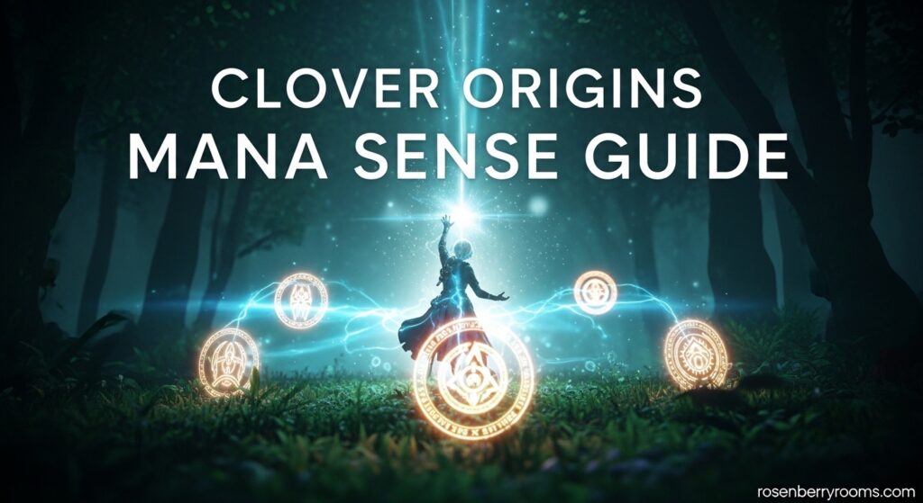 Clover Origins Mana Sense Guide