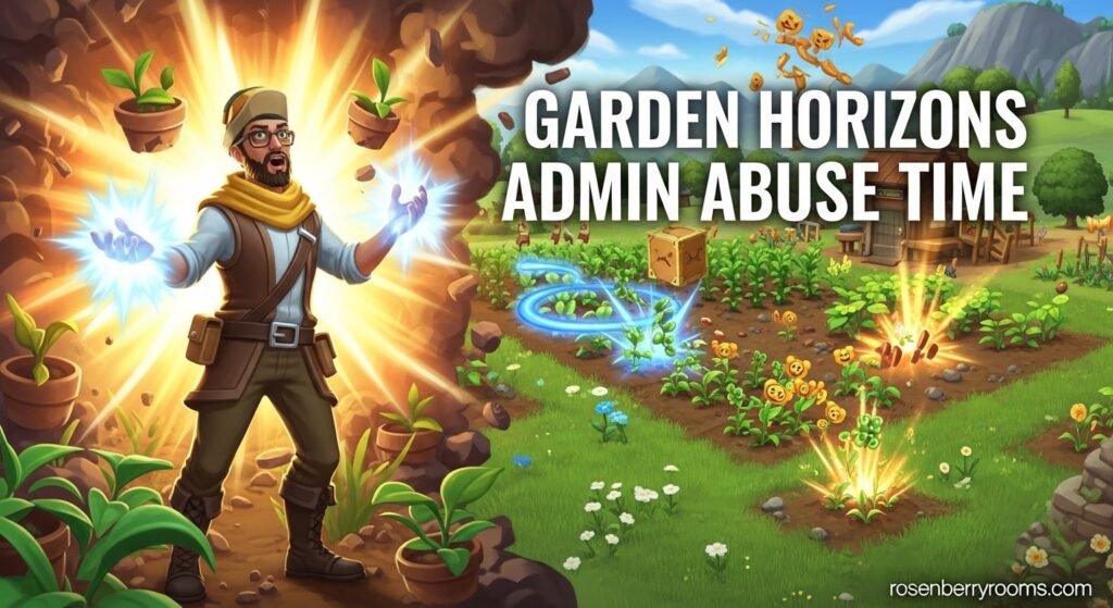 Garden Horizons Admin Abuse Time