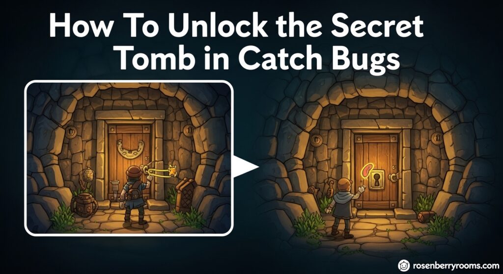 How To Unlock the Secret Tomb in Catch Bugs