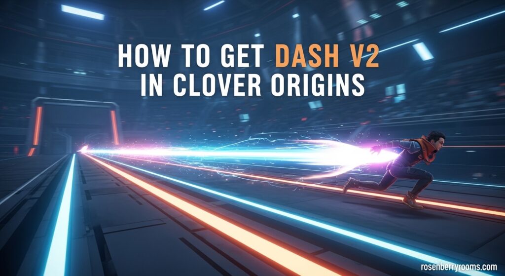 How to Get Dash V2 in Clover Origins