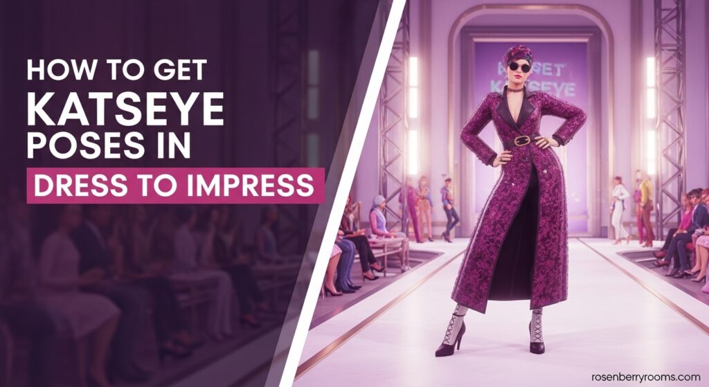 How to Get KATSEYE Poses in Dress to Impress