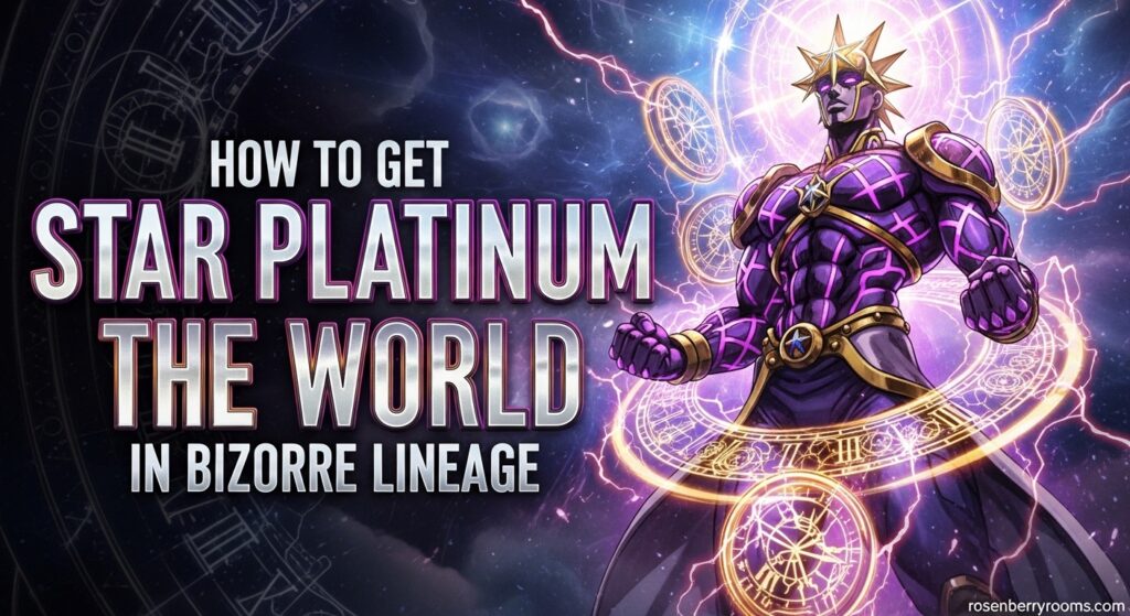 How to Get Star Platinum The World in Bizarre Lineage