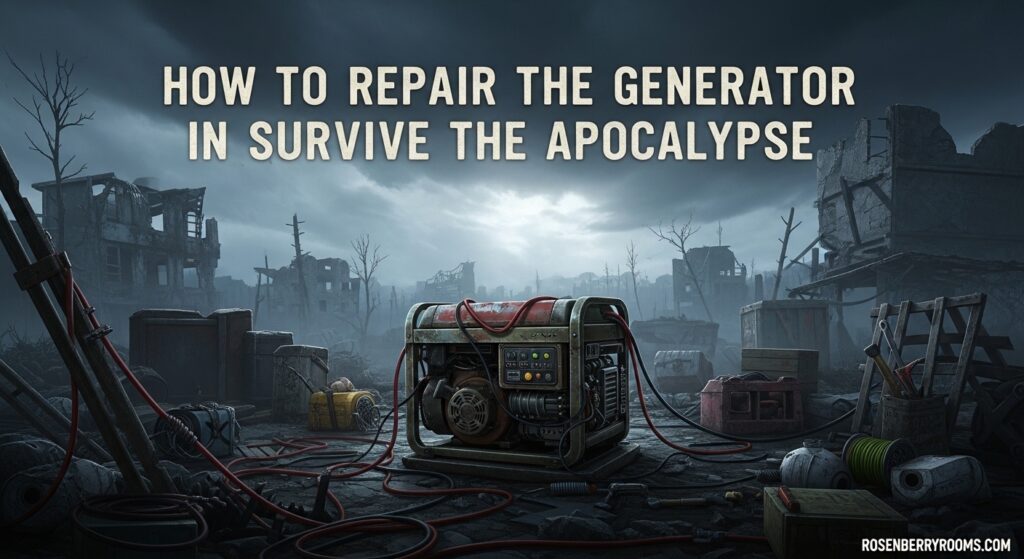How to Repair the Generator in Survive the Apocalypse