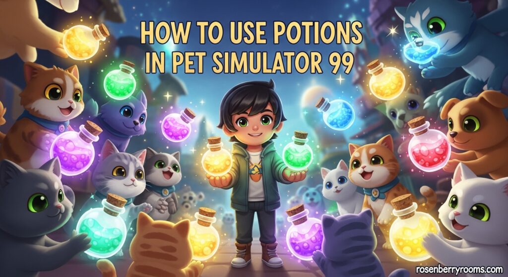 How to Use Potions in Pet Simulator 99 