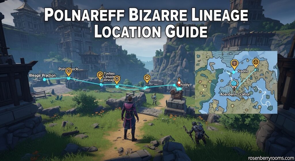 Polnareff Bizarre Lineage Location Guide