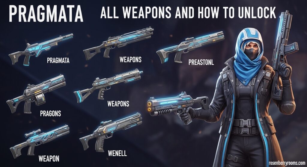 Pragmata All Weapons and How to Unlock