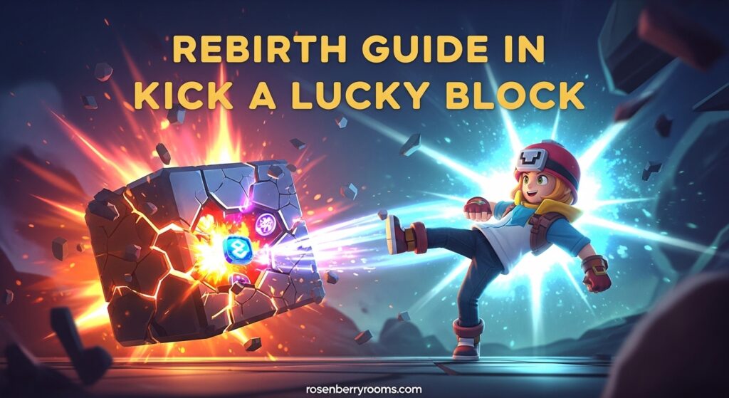 Rebirth Guide in Kick a Lucky Block