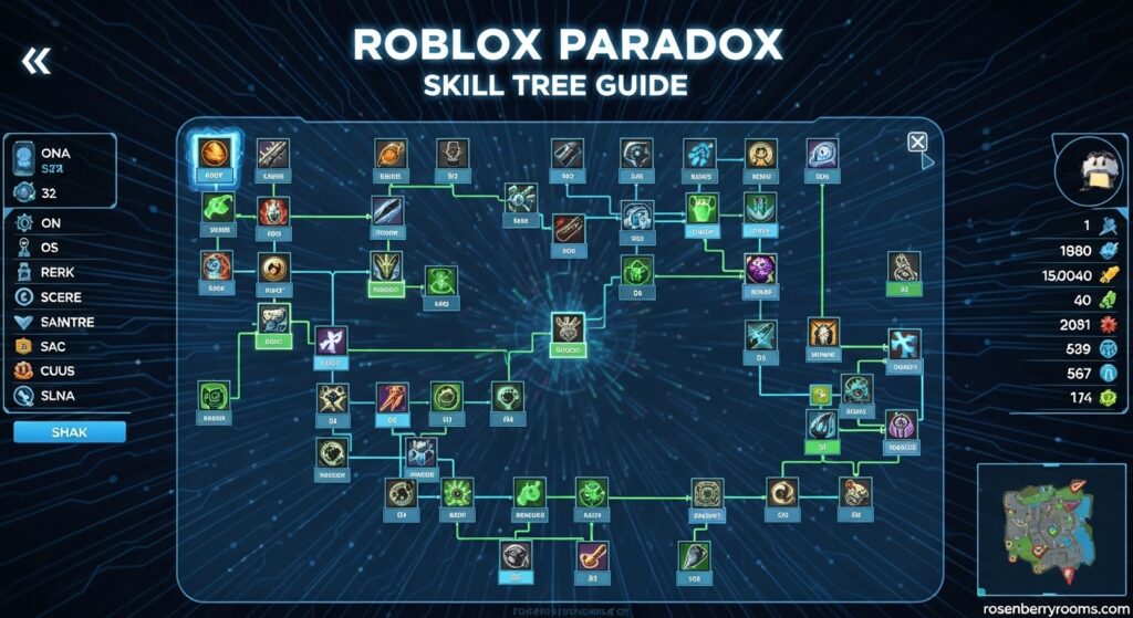 Roblox Paradox Skill Tree Guide