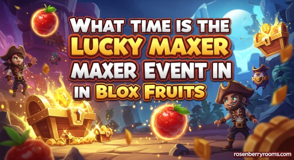What Time is the Lucky Maxer Event in Blox Fruits