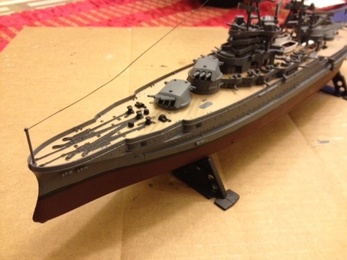 Revell 85-0302 USS Arizona Battleship Model Military Ship Kit 1:426 Scale customer photo 2