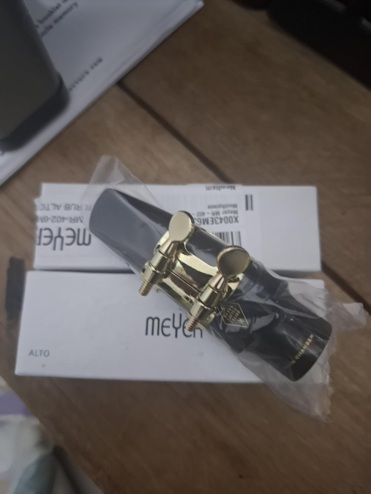 Meyer MR-402-7MM Rubber Alto Sax Mouthpiece customer photo 1
