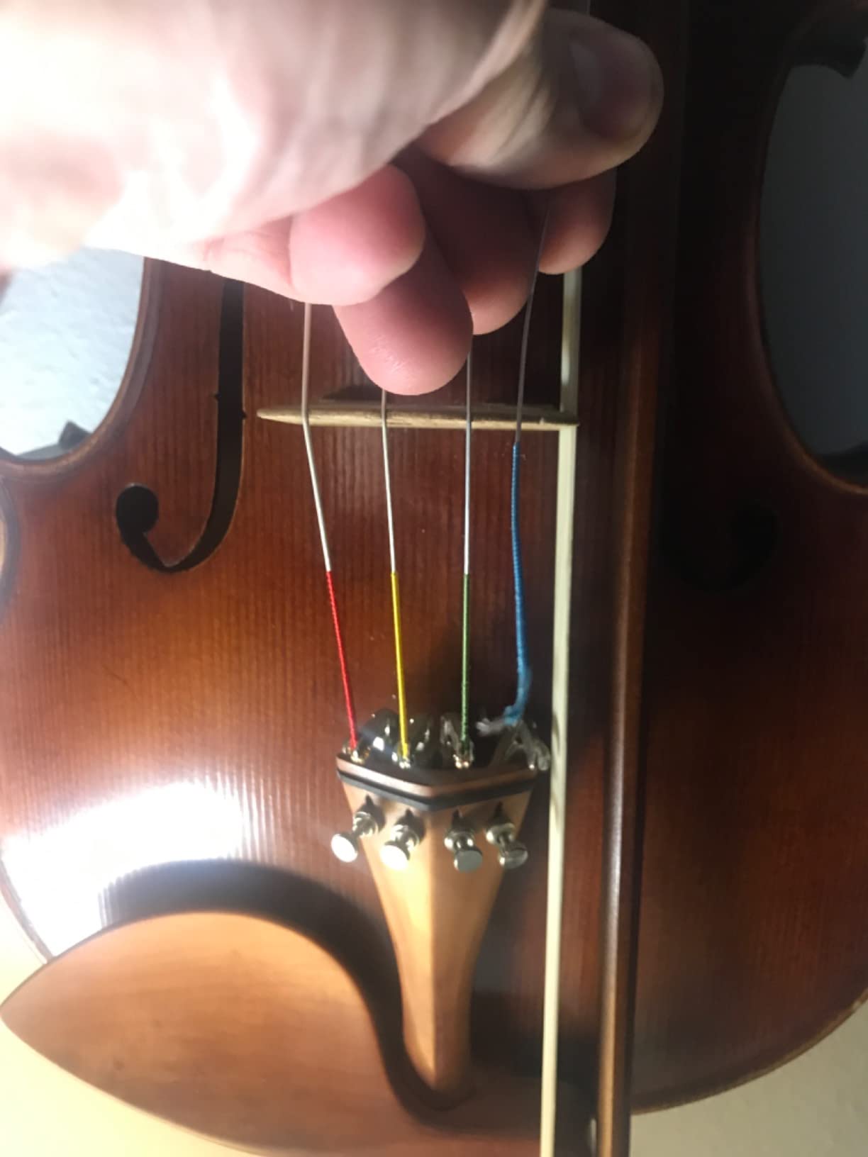 Thomastik-Infeld 141 Dominant Synthetic Core Viola Strings, Medium Gauge, 4/4 Scale, Set of 4 customer photo 2