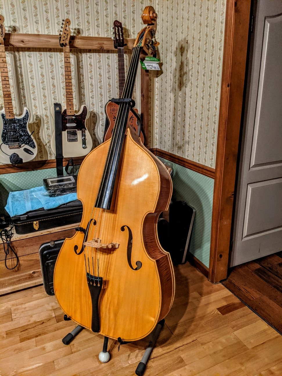 La Bella 1006 Supernil Double Bass String Set customer photo 2