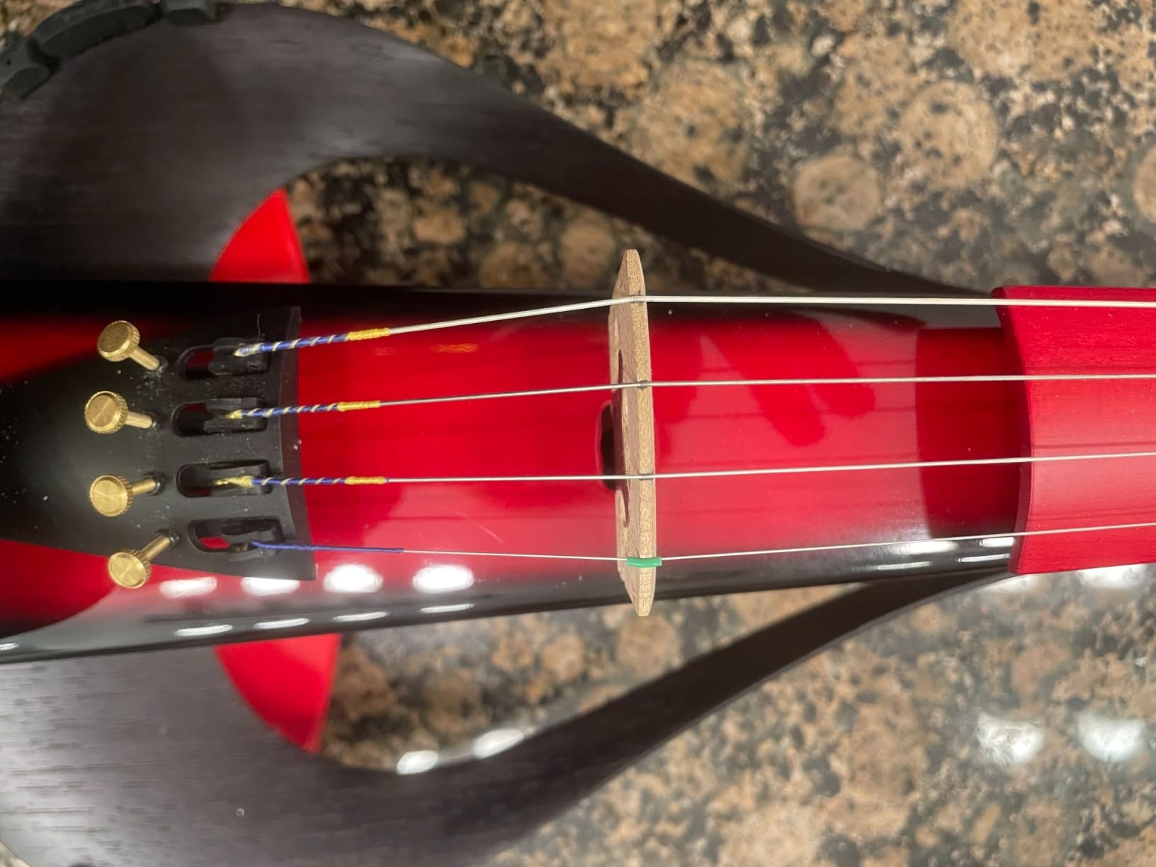 D'Addario Helicore 4/4 Size Violin String Set - H310W 4/4M - Stranded Steel Core for a Clear, Warm Tone - Medium Tension customer photo 2