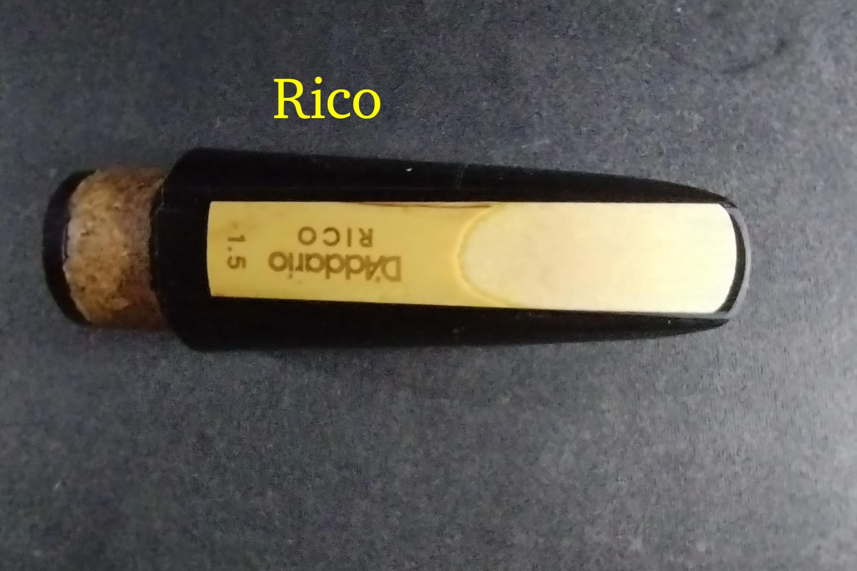 D'Addario Woodwinds D'Addario Rico Graftonite Bb Clarinet Mouthpiece, B5 customer photo 1