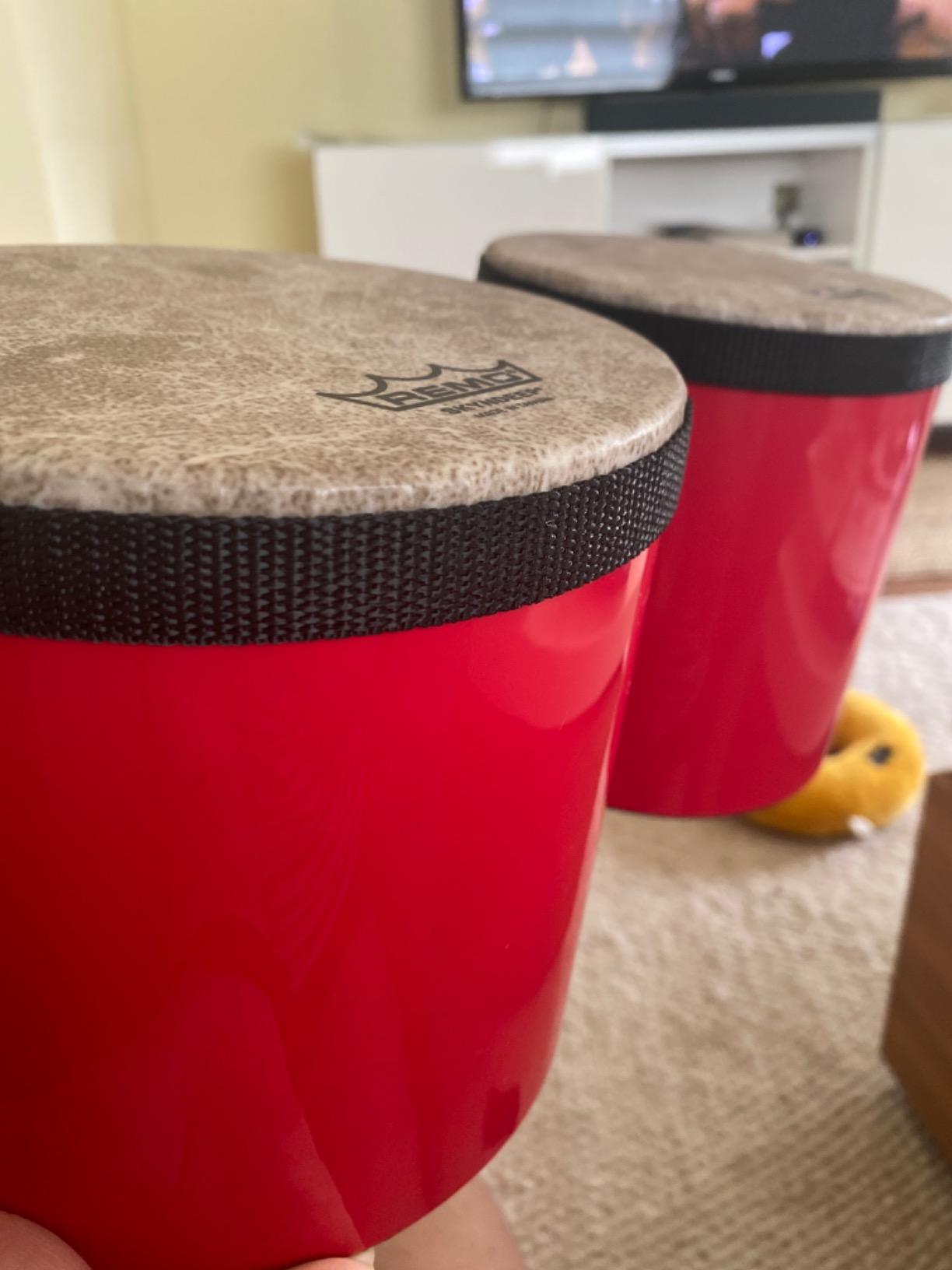 Remo BG-5300-70 Festival Bongo Drum - Black, 6