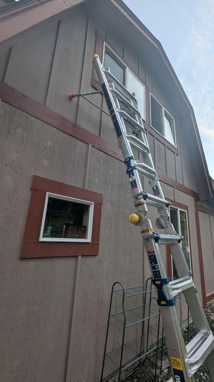 Ladder Stabilizer, American Made Heavy Duty Standoff Fits Most Ladders, Secure Roof and Wall Extension Accessory, Gutter Protection Tool, 25 Years Proven Safety, 5 Year Limited Warranty customer photo 2