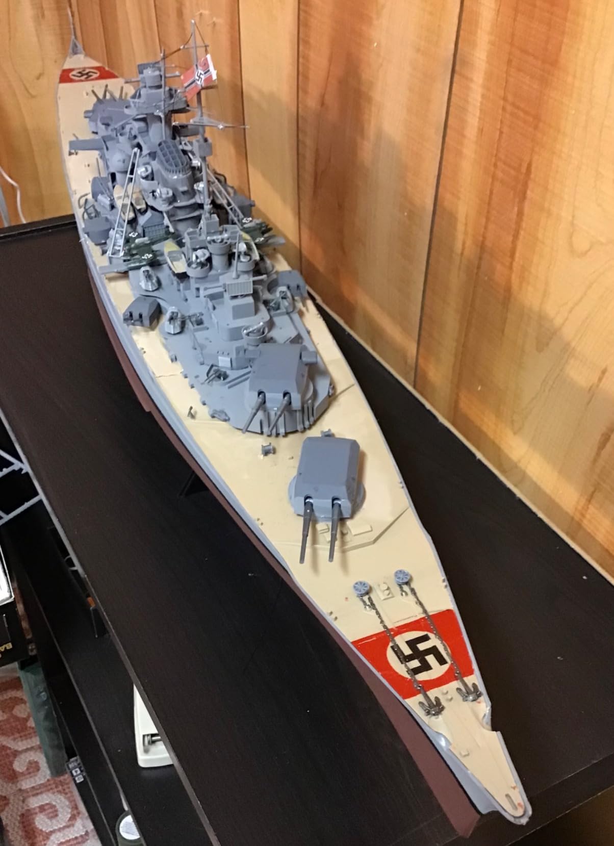 Tamiya 78013 1/350 German Battleship Bismarck Plastic Model Boat Kit customer photo 1