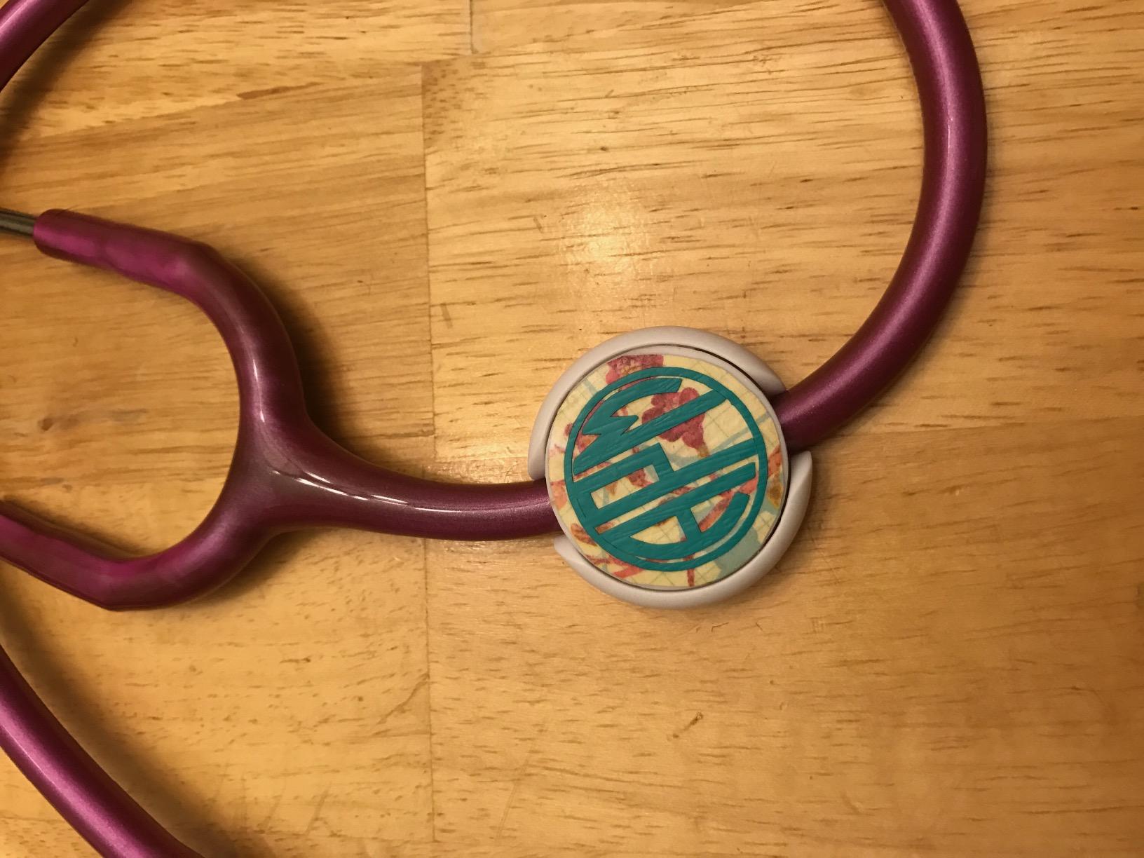 ADC 605LB Adscope Model 605 Premium Infant Clinician Stethoscope, Lifetime Warranty, Light Blue customer photo 2