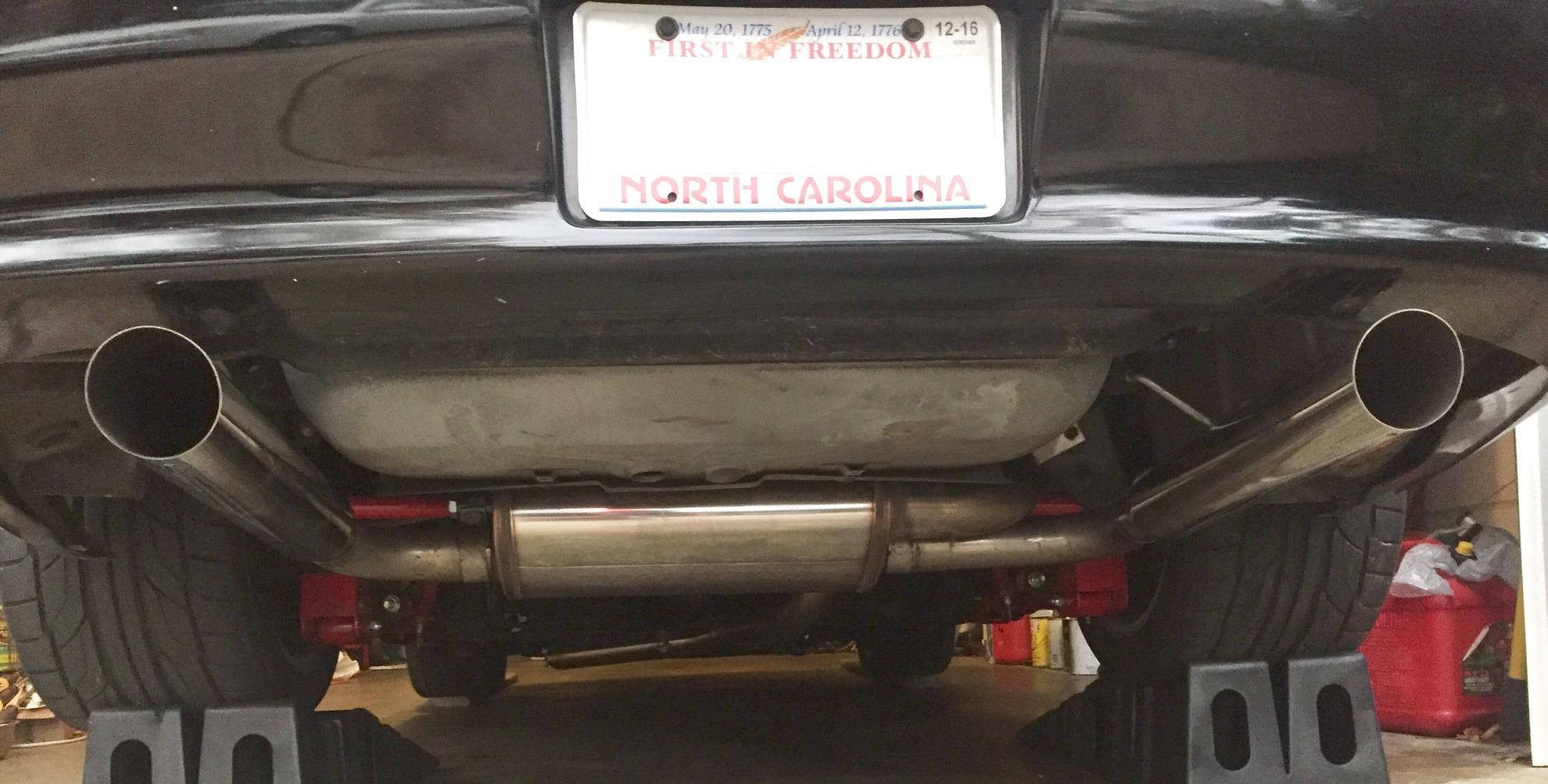 MagnaFlow Performance Cat-Back Exhaust System Kit 15684 | Street Series, Dual Split Rear Exit, Fits 1998-2002 Chevrolet Camaro 5.7L, 1998-2002 Pontiac Firebird 5.7L customer photo 2