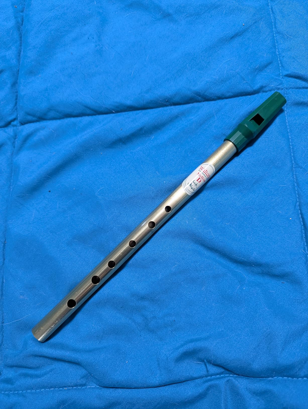 Irish Tin Whistle Key of D | Walton's Penny Whistle Ireland Classical Celtic Folk Brass Instrument customer photo 1