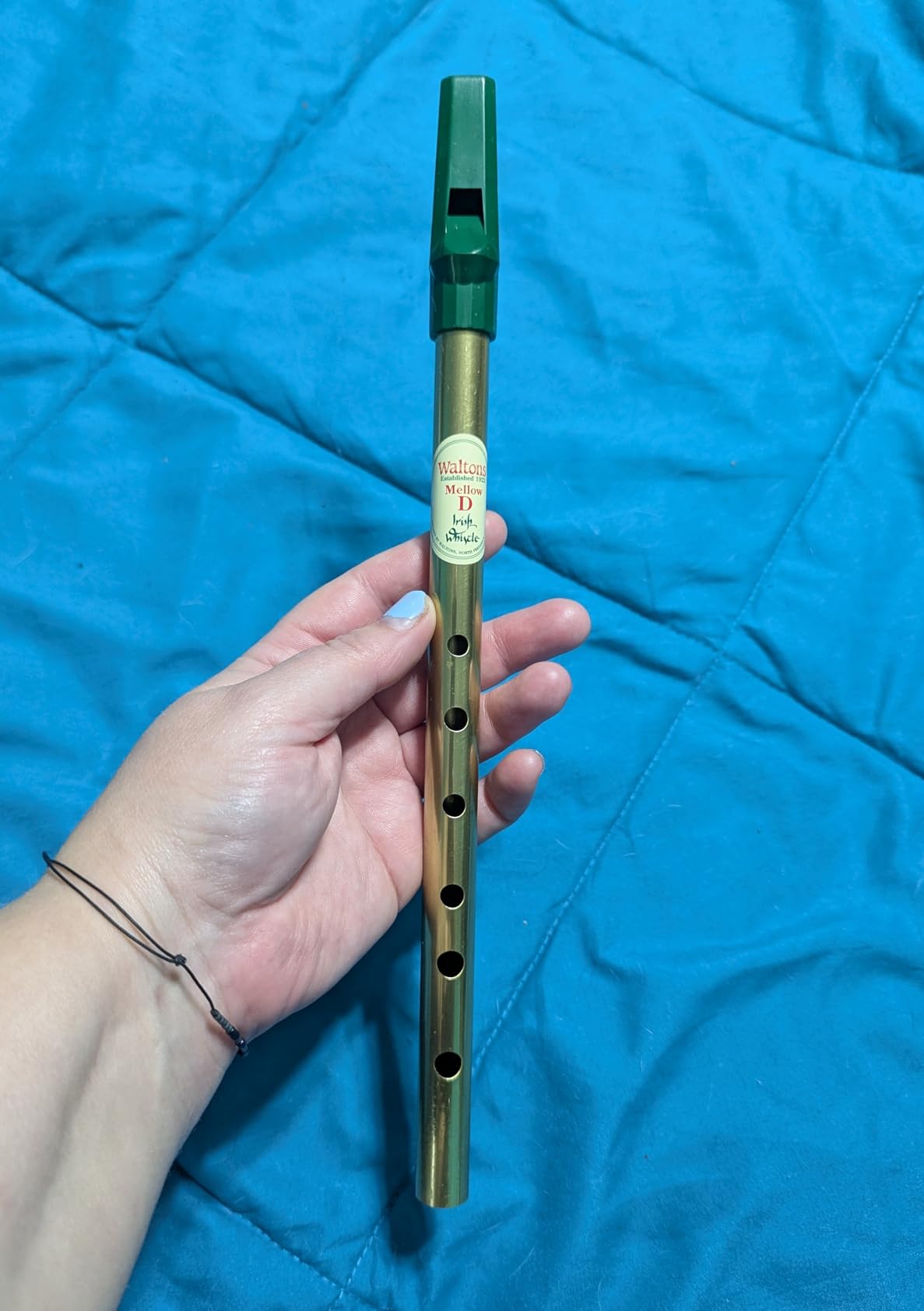 Irish Tin Whistle Key of D | Walton's Penny Whistle Ireland Classical Celtic Folk Brass Instrument | Easy-to-learn, perfect for Beginners customer photo 2