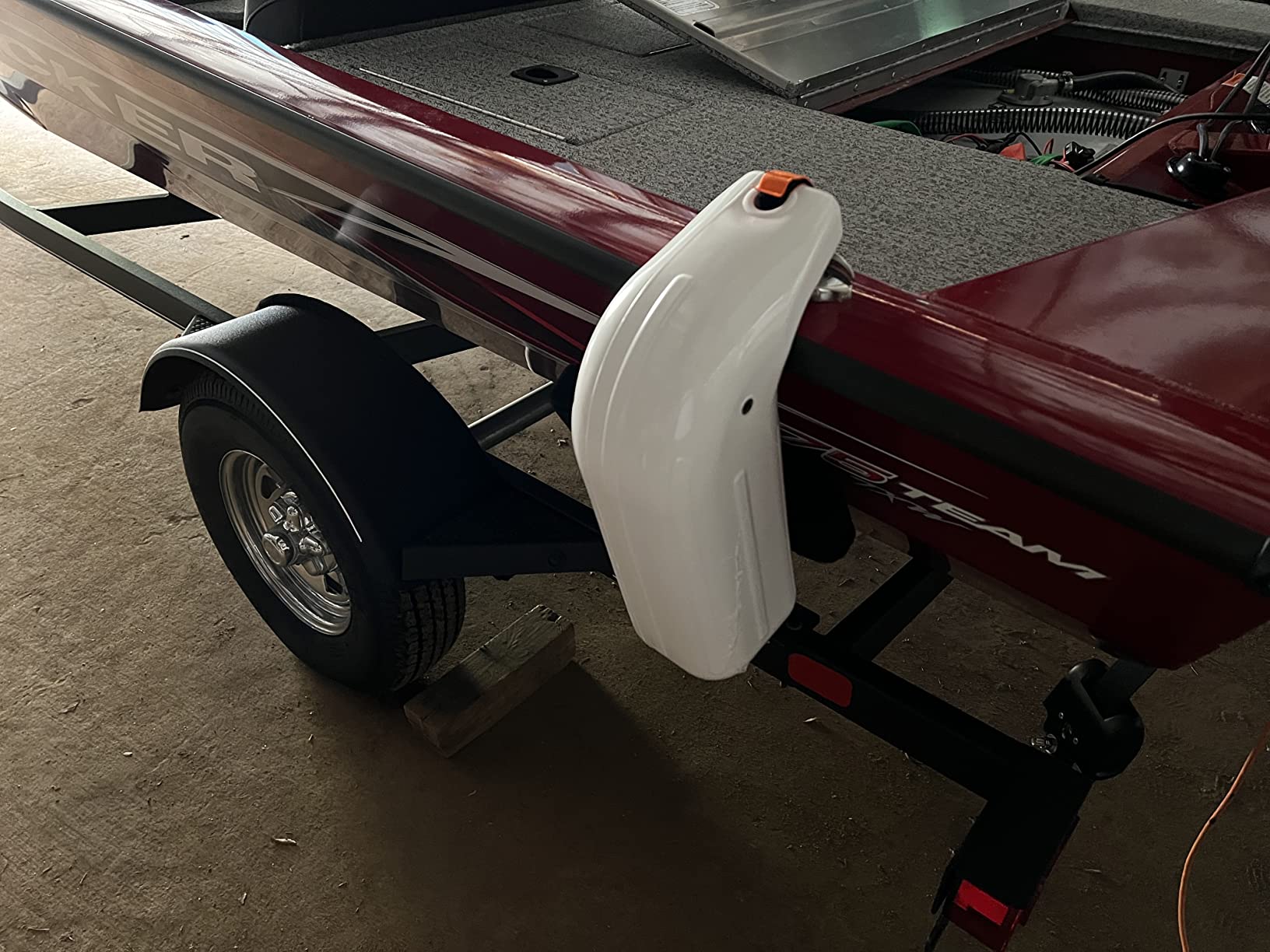 Taylor Made Products 31005 Low Freeboard Boat Fender, 5 x 14 inch, White customer photo 2