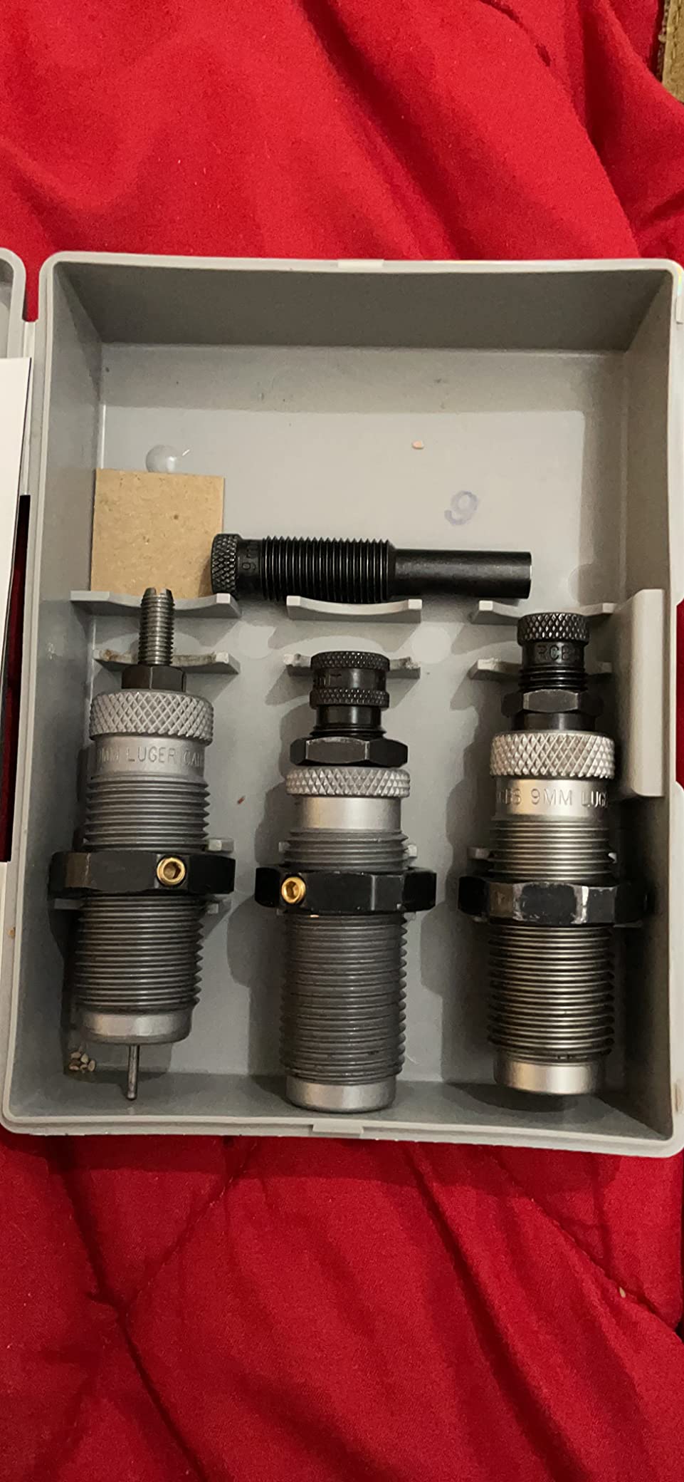 RCBS 20515 Carbide Die Set, 9mm Luger/9x21/9x23 customer photo 2