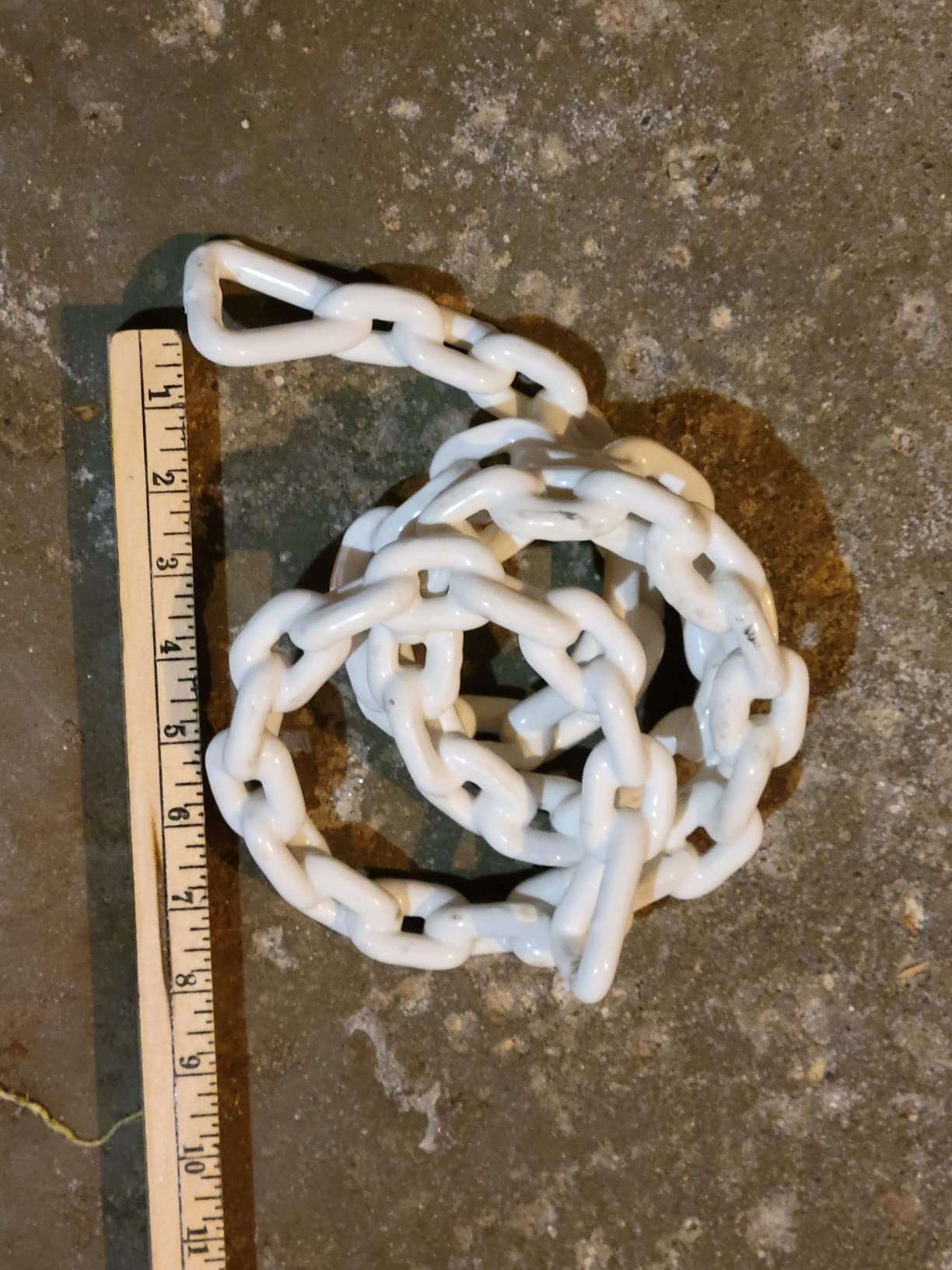 Seachoice Boat Anchor Chain, PVC, White or Black, Various Sizes customer photo 1