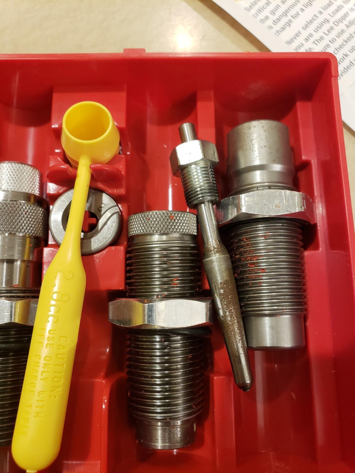 Lee Precision Pacesetter .308 Dies (Red) - 3 Die Set with Bullet Seating Die customer photo 2