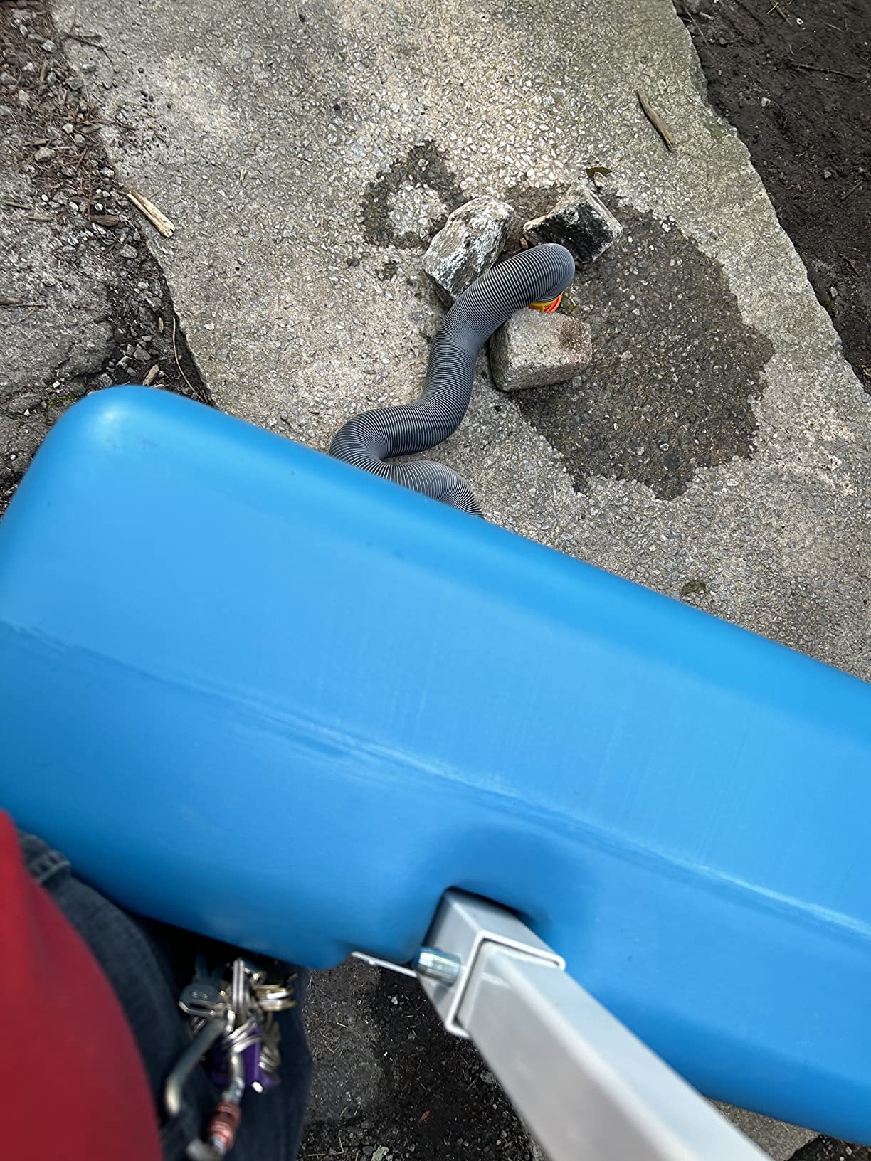 Barker 10893 Tote Tank - 10 Gallon Capacity, Blue customer photo 2