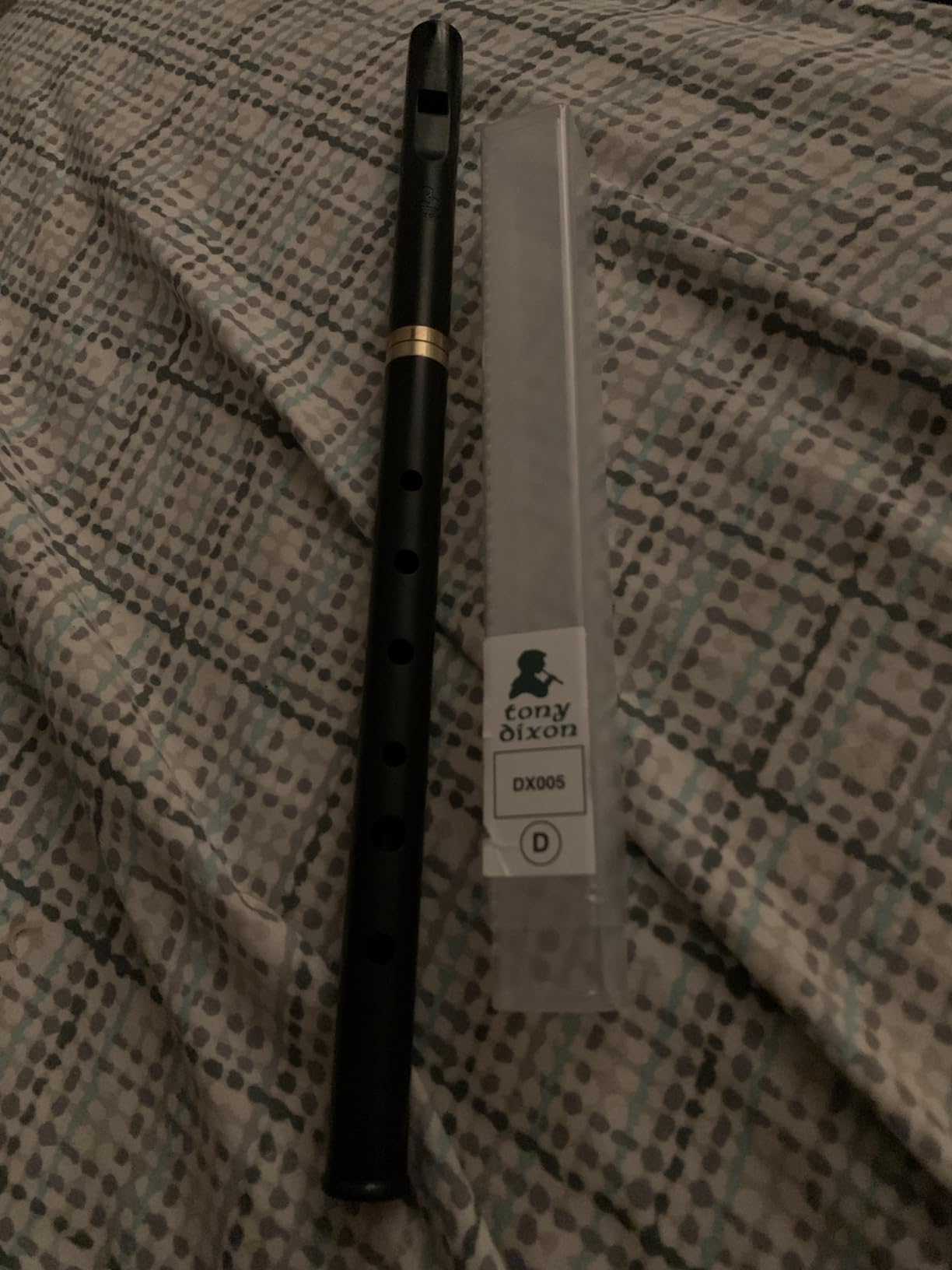 Tony Dixon Pro High D Whistle - Brass - Professional Irish Tin Whistle customer photo 2