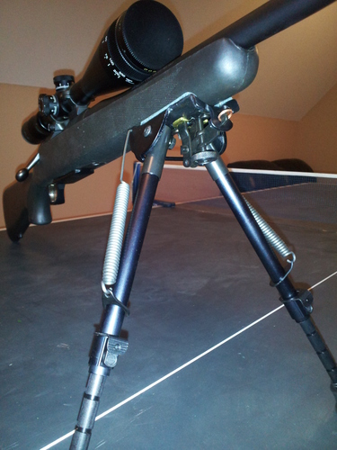 LM-1A2 1A2-LM Solid Base 9-13-Inch BiPod, Black customer photo 2