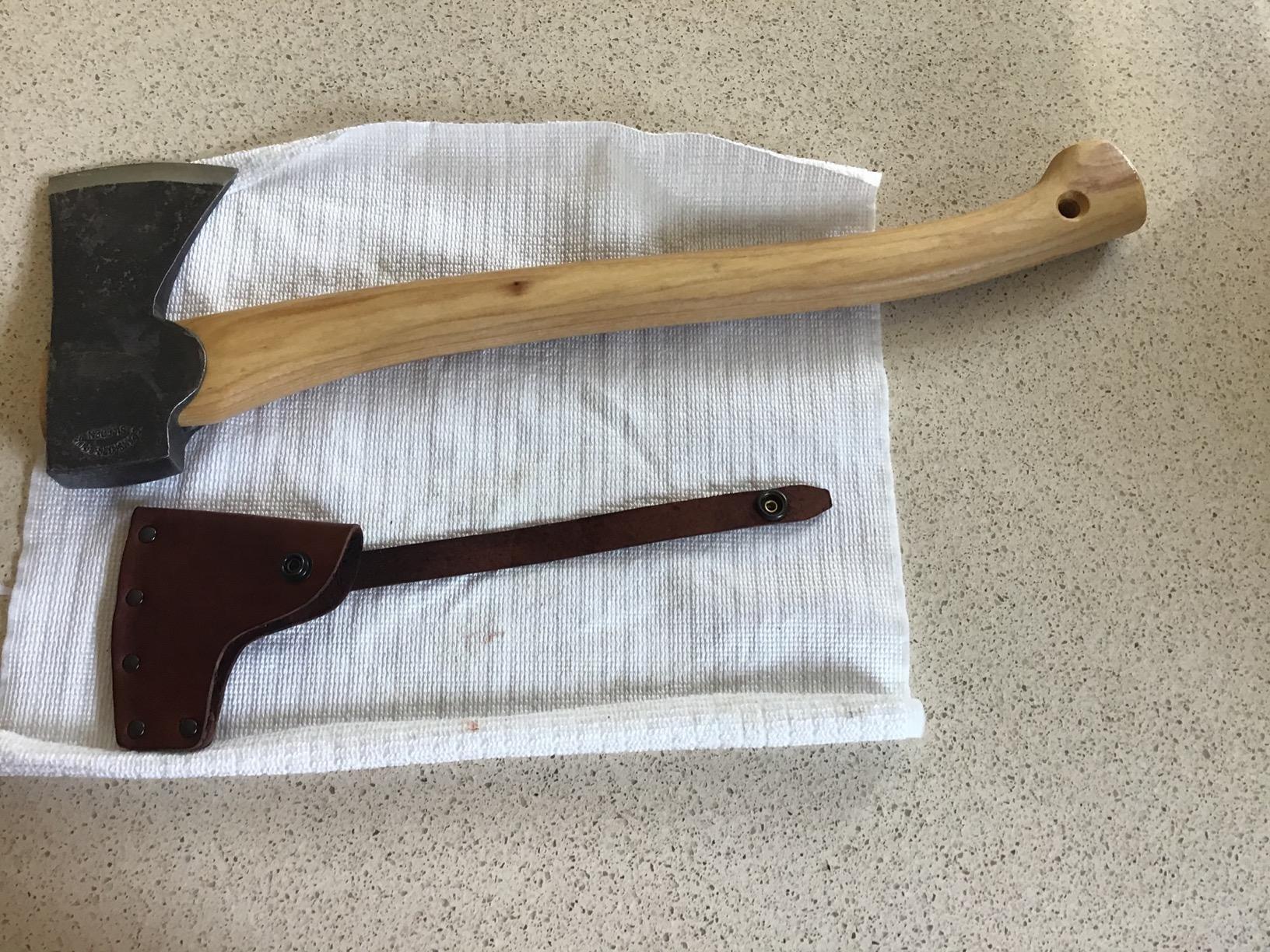 Gransfors Bruks Small Forest Axe 19 Inch, 420 customer photo 1