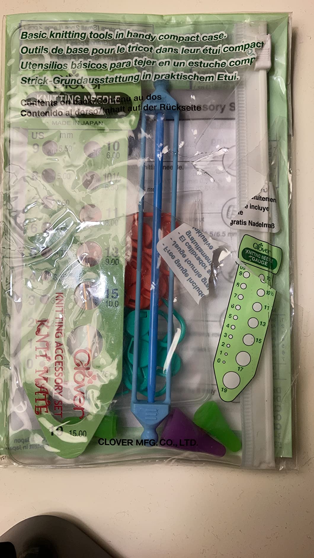 Clover Knit Mate Knitting Accessories Set customer photo 1