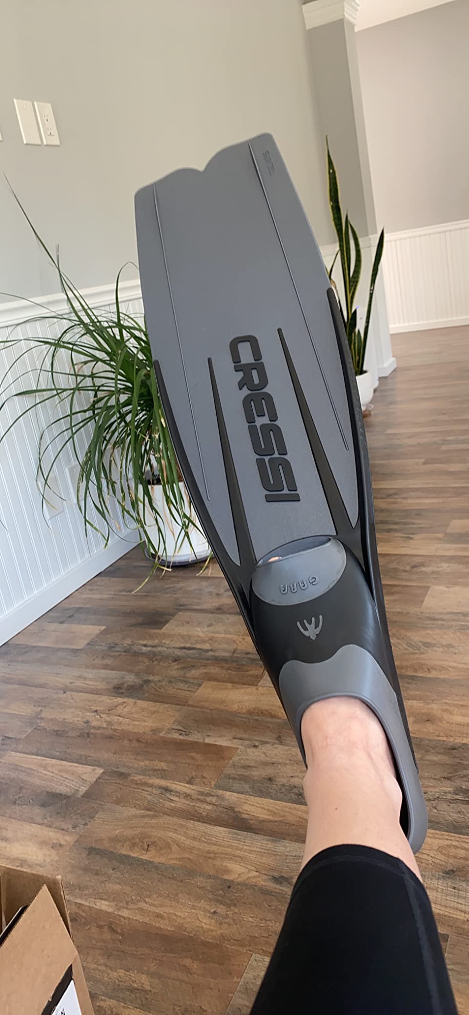 Cressi Gara 3000 Long Free Diving Soft and Powerful Fins, Made in Italy customer photo 2