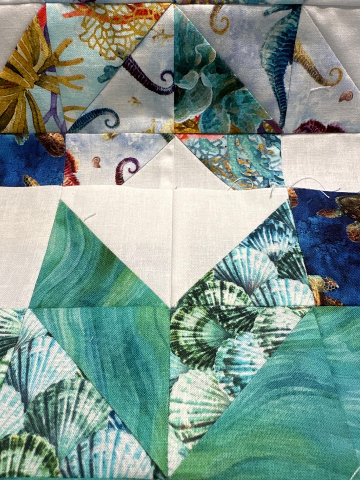 Quilt in a Day 6-1/2-Inch by 6-1/2-Inch Triangle Square Up Ruler (2010) customer photo 1