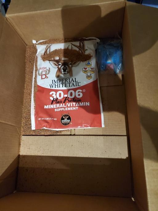 Whitetail Institute 30-06 Mineral and Vitamin Supplement for Deer Food Plots, Provides Antler-Building Nutrition and Attracts Deer, Plus Protein, 5 lbs customer photo 1