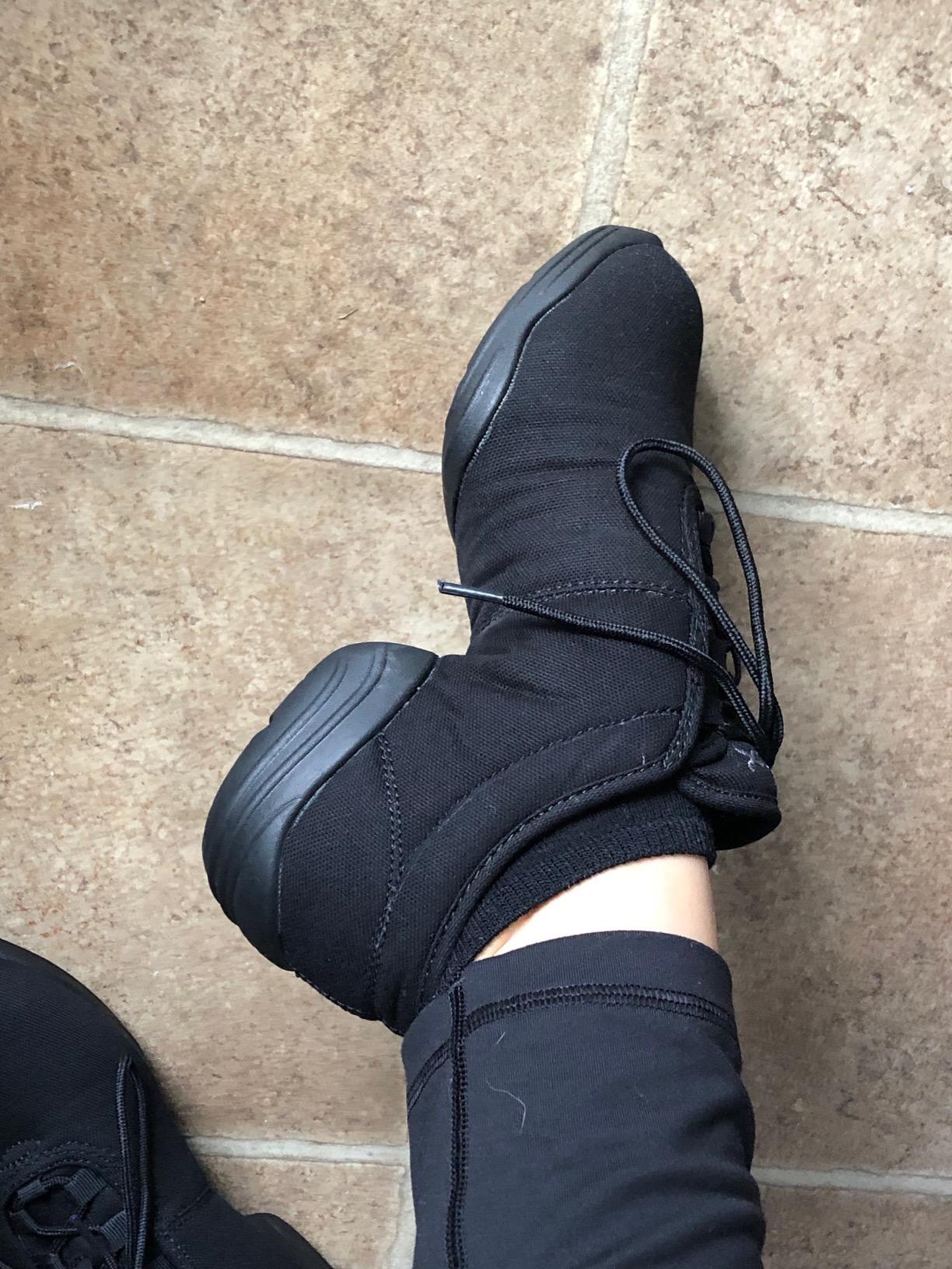 Capezio Canvas Dance Sneaker customer photo 1