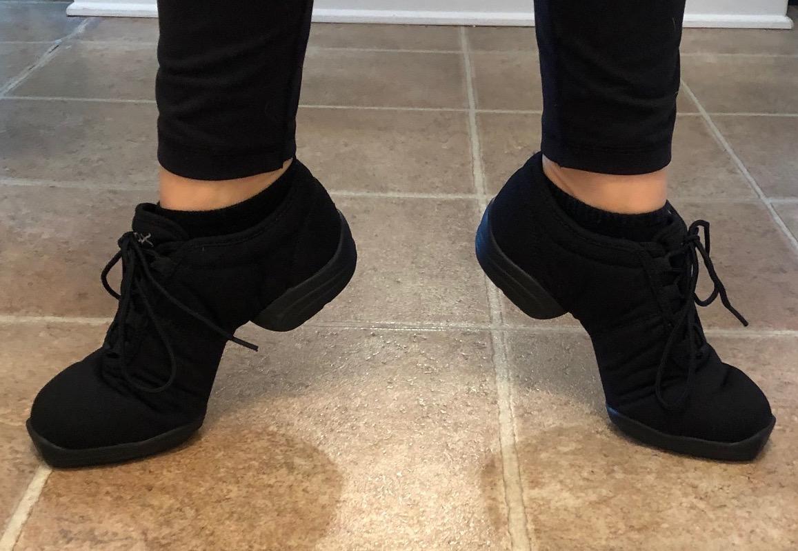 Capezio Canvas Dance Sneaker customer photo 2