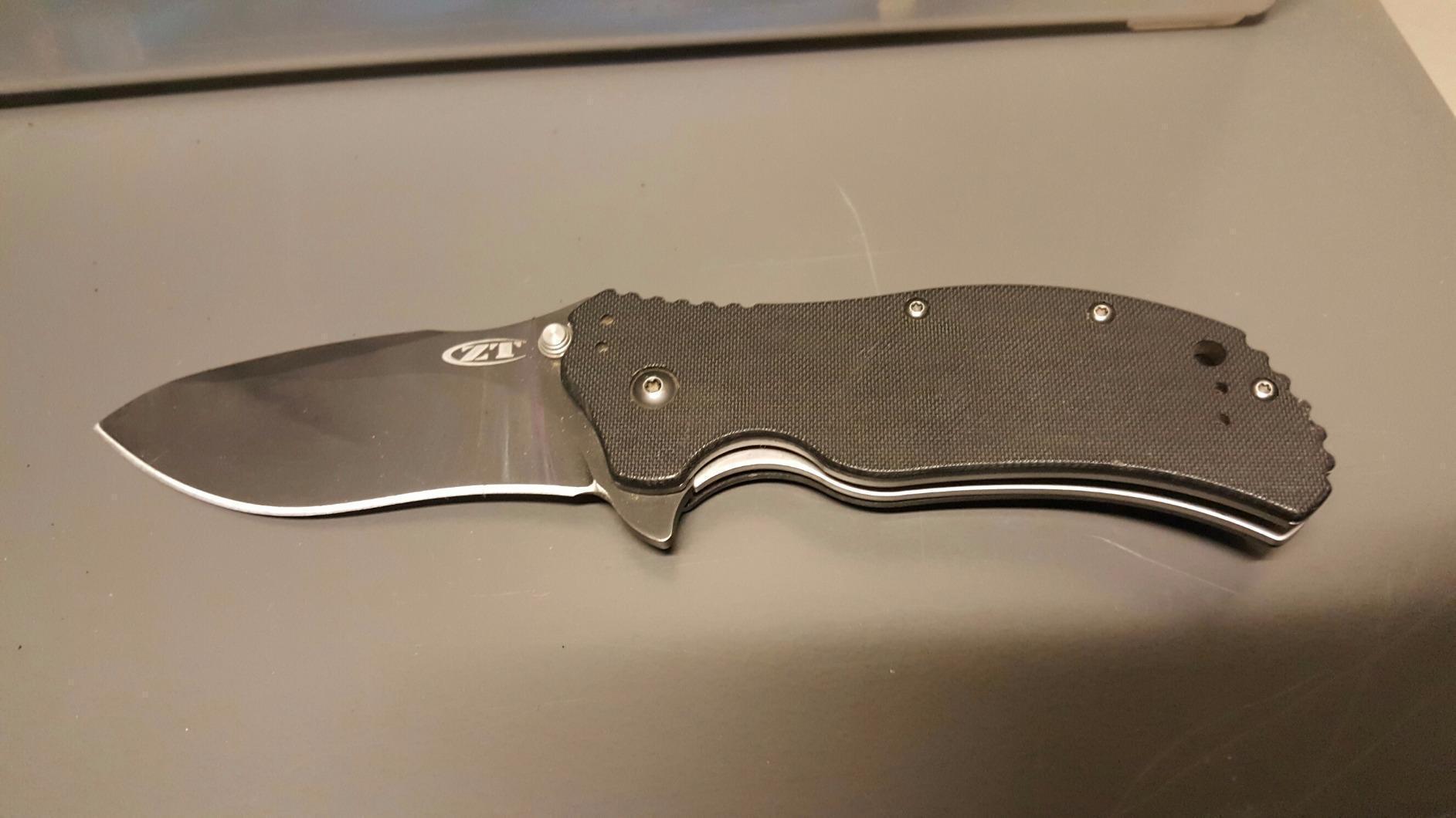 Zero Tolerance 0350 Folding Pocket Knife; 3.25