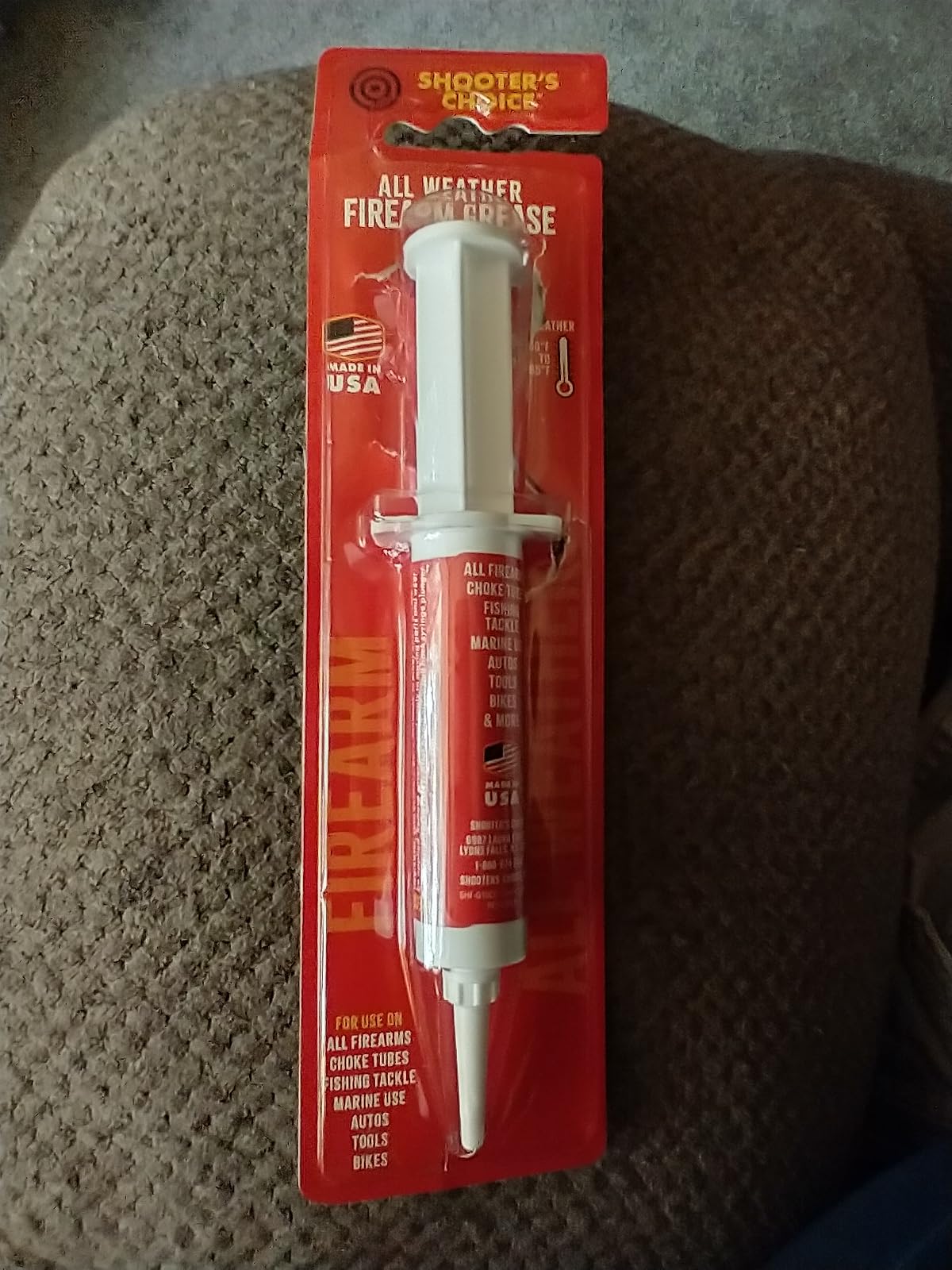 Shooter's Choice Synthetic All-Weather High-Tech Grease (10cc Syringe) customer photo 1