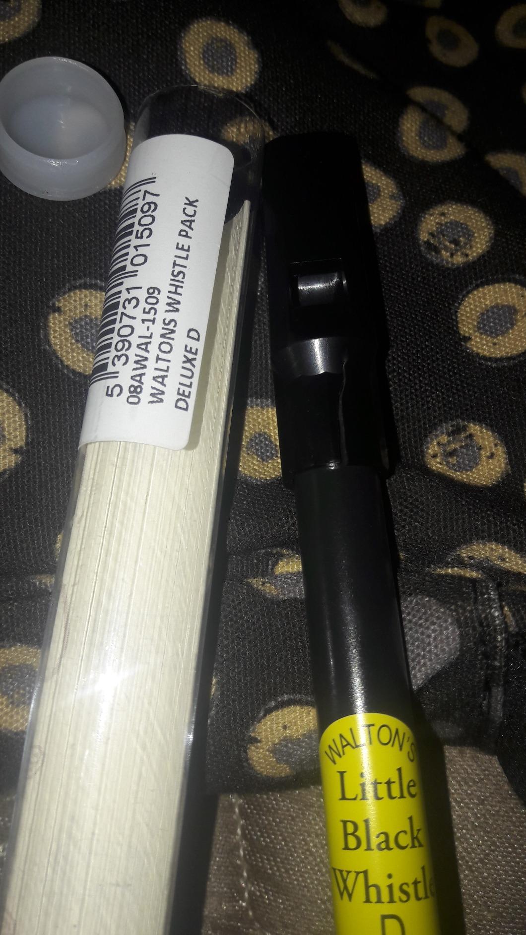 Irish Tin Whistle in Key of D - Waltons Little Black Penny Whistle, Traditional Celtic Folk Instrument customer photo 2