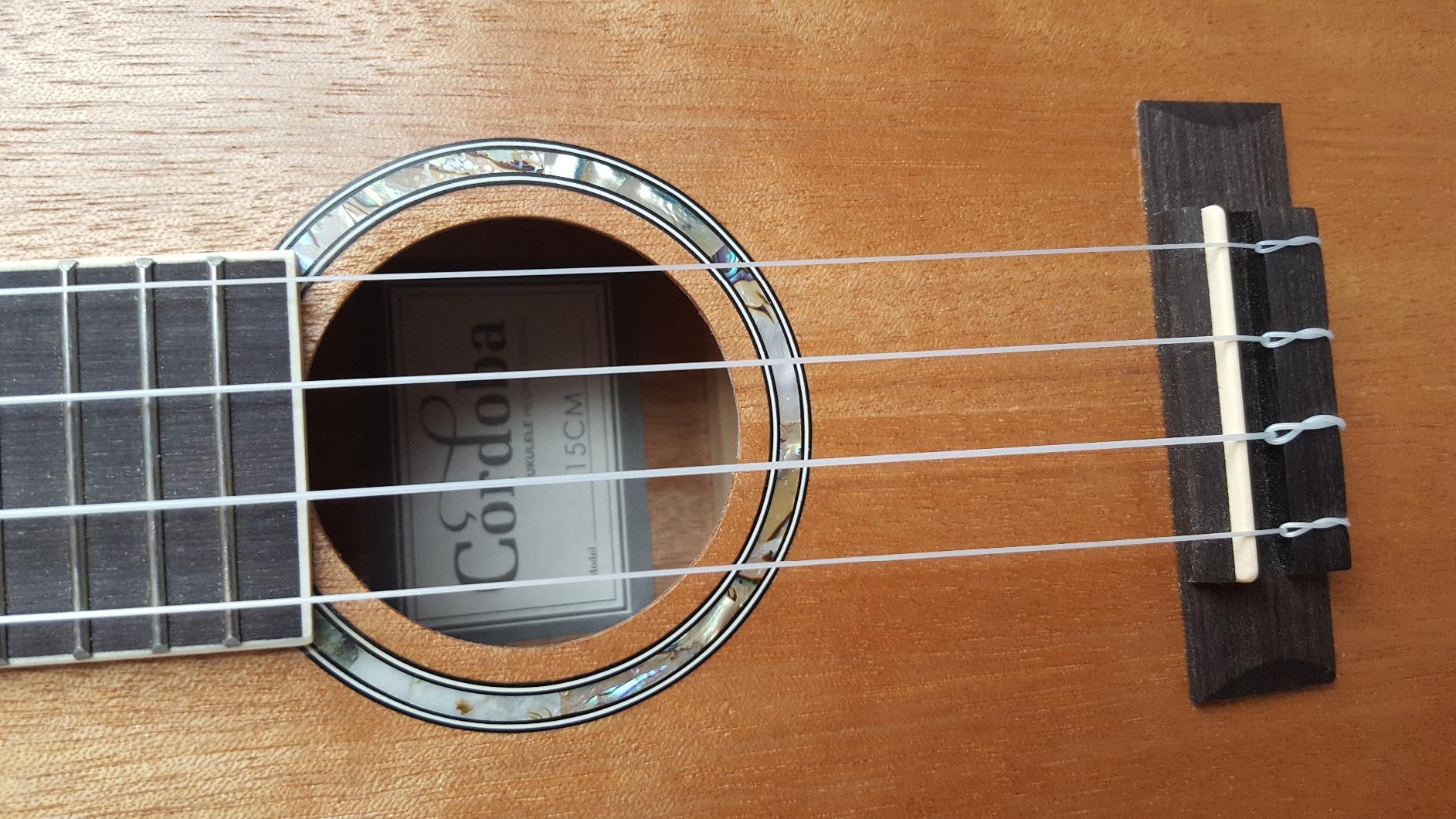 Cordoba 15CM Concert Ukulele - Hand Crafted With Mahogany Top, Back & Sides, Authentic Abalone Rosette & Satin Finish & Premium Italian Aquila Strings customer photo 2