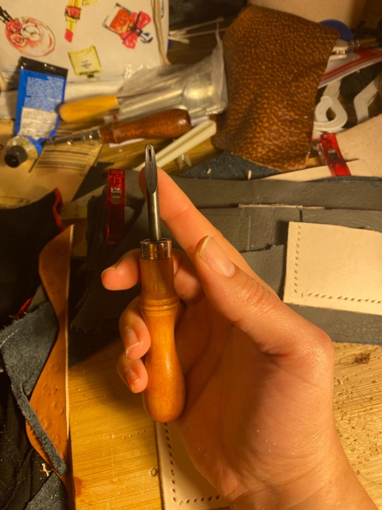 Tandy Leather Craftool Edge Beveler (2) customer photo 1
