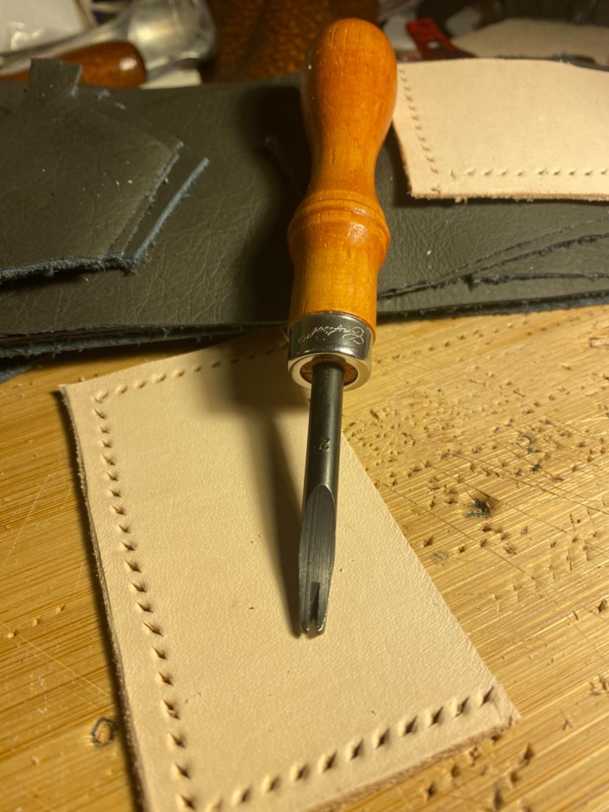 Tandy Leather Craftool Edge Beveler (2) customer photo 2