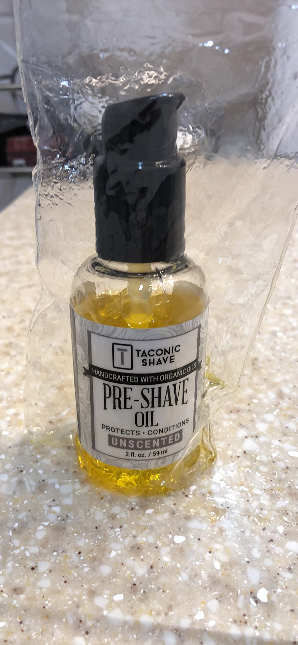 Taconic Shave Premium Natural Pre-Shave Oil (2 oz.) - Unscented - Protects Against Irritation and Razor Burn customer photo 2